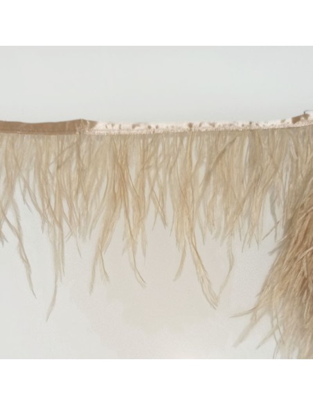 Fringe Sewing Rose Ostrich Feathers  Pack - 1MT. - Fringes and Feathers