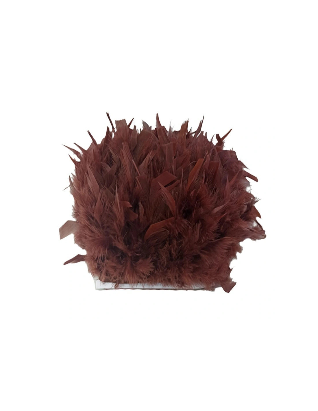 Fringe Sewing Black Ostrich Feathers  Pack - 1MT. - Fringes and Feathers