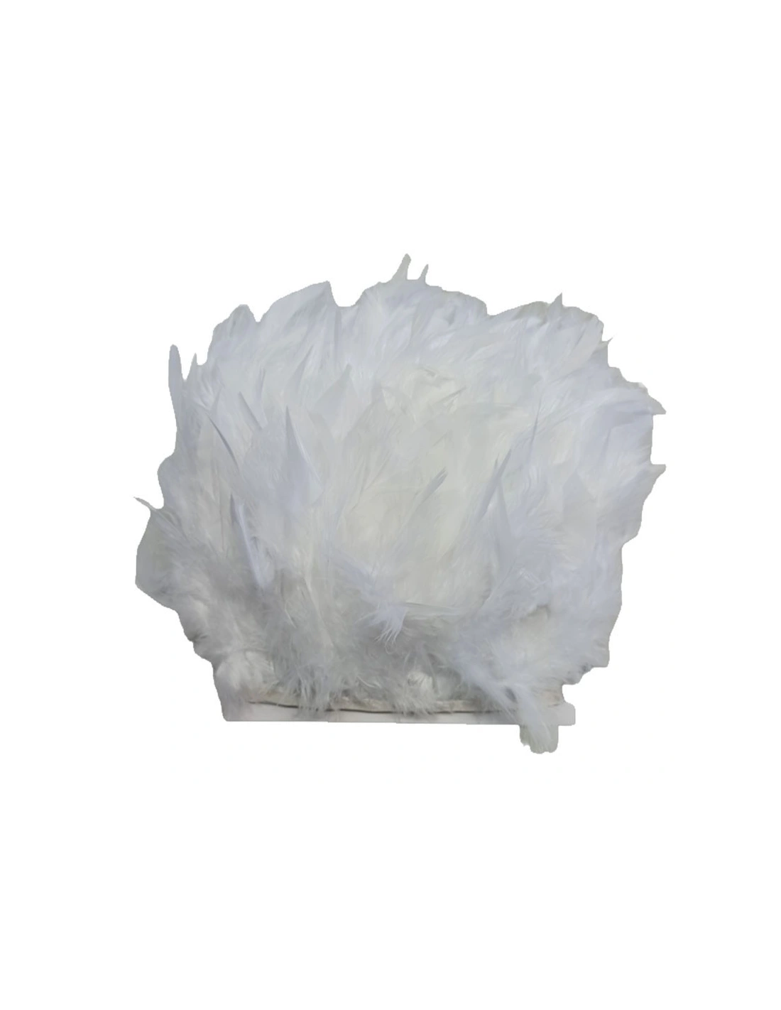 Fringe Sewing Black Ostrich Feathers  Pack - 1MT. - Fringes and Feathers