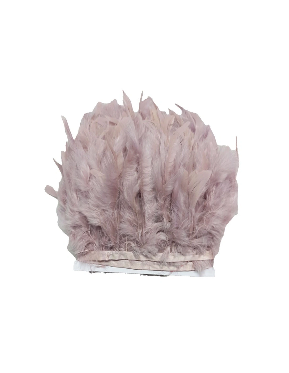 Fringe Sewing Black Ostrich Feathers  Pack - 1MT. - Fringes and Feathers