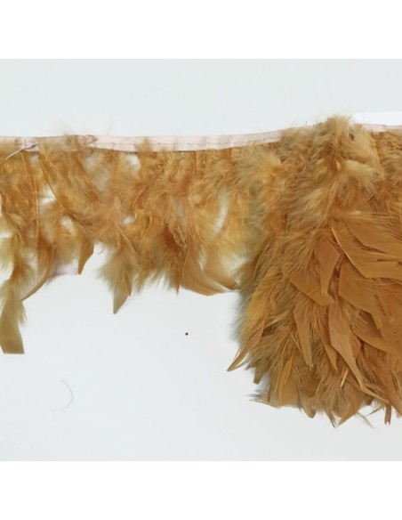 Fringe Sewing Black Ostrich Feathers  Pack - 1MT. - Fringes and Feathers