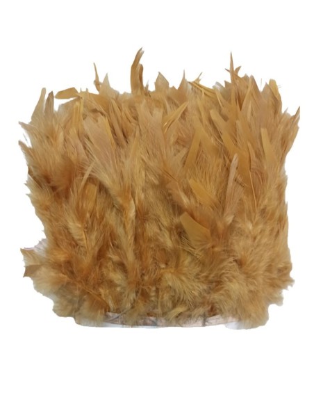 Fringe Sewing Black Ostrich Feathers  Pack - 1MT. - Fringes and Feathers