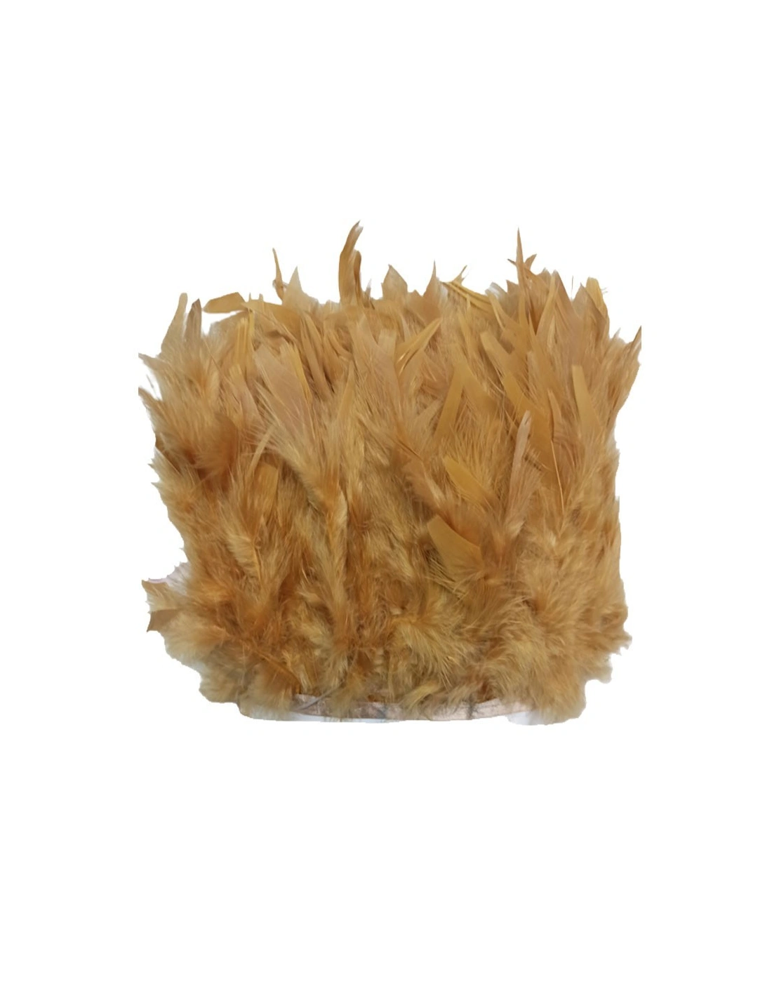 Fringe Sewing Black Ostrich Feathers  Pack - 1MT. - Fringes and Feathers