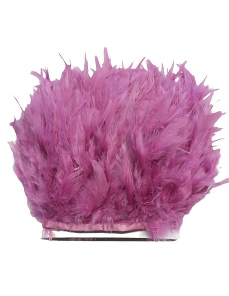 Fringe Sewing Black Ostrich Feathers  Pack - 1MT. - Fringes and Feathers