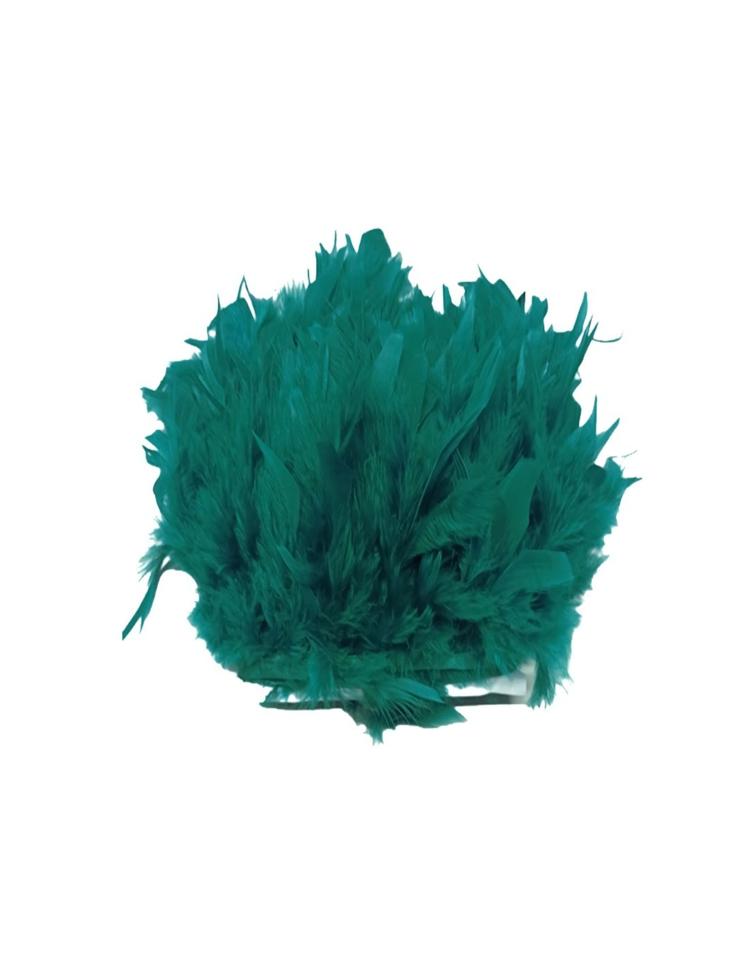 Fringe Sewing Black Ostrich Feathers  Pack - 1MT. - Fringes and Feathers
