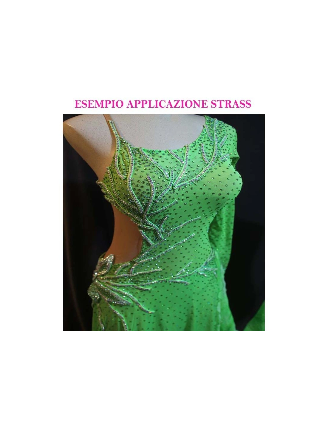 Rhinestones Gt Crystal Hotfix ss 20  Emerald - 144 pcs - Hotfix Strass