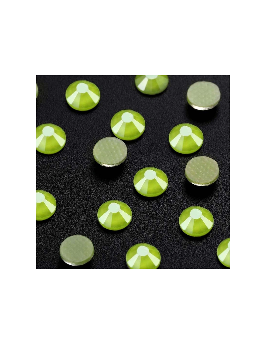 Strass GT Crystal Termoadesivi ss 20 Giallo Fluo - 144PZ rhinestones fluo hotfix