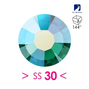 Strass GT Crystal Termoadesivi ss 30 Emerald AB  - 144PZ 2