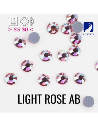 Strass GT Crystal Termoadesivi ss 30 Light Rose AB - 144PZ