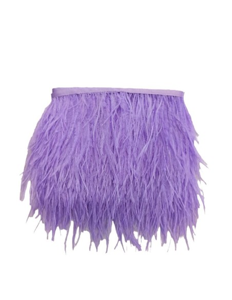Fringe Sewing Amethyst Ostrich Feathers  Pack - 1MT. - Fringes and Feathers