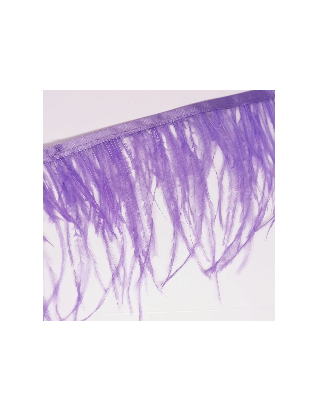 Fringe Sewing Amethyst Ostrich Feathers  Pack - 1MT. - Fringes and Feathers