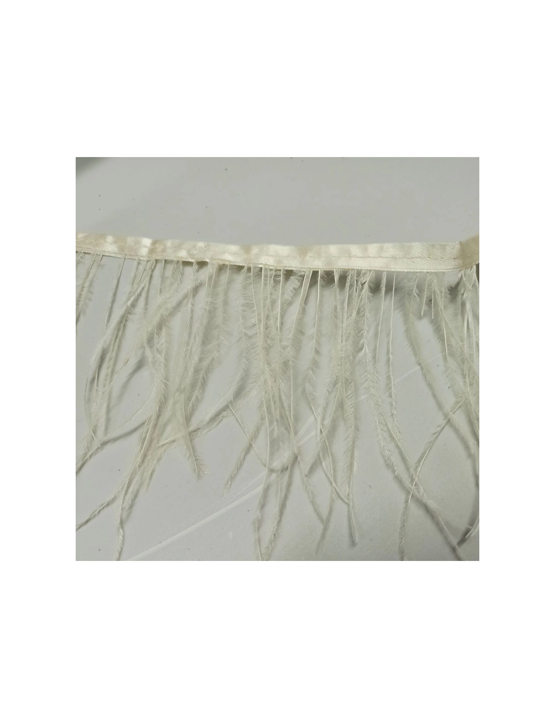 Fringe Sewing Rose Ostrich Feathers  Pack - 1MT. - Fringes and Feathers