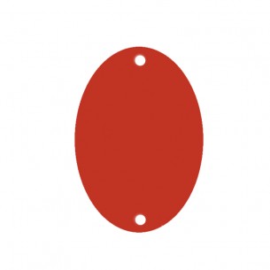 Sew on Mirrors Oval Red... 2