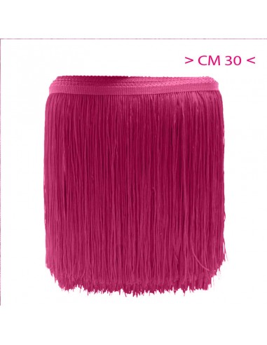 Frangia in Tripolino cm 30 Fuchsia - Pacco 1 mt.