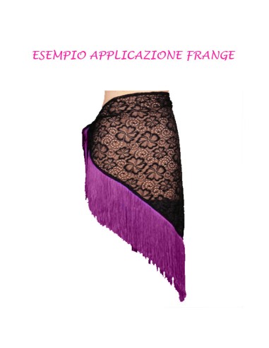 Tripolino Fringe cm 30 Violet - Pack...