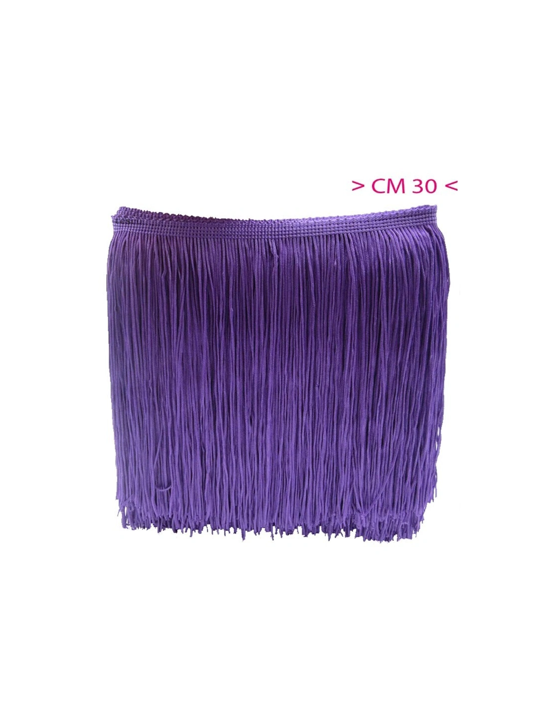 Tripolino Fringe cm 30 Dark Violet - Pack of 1 mt.