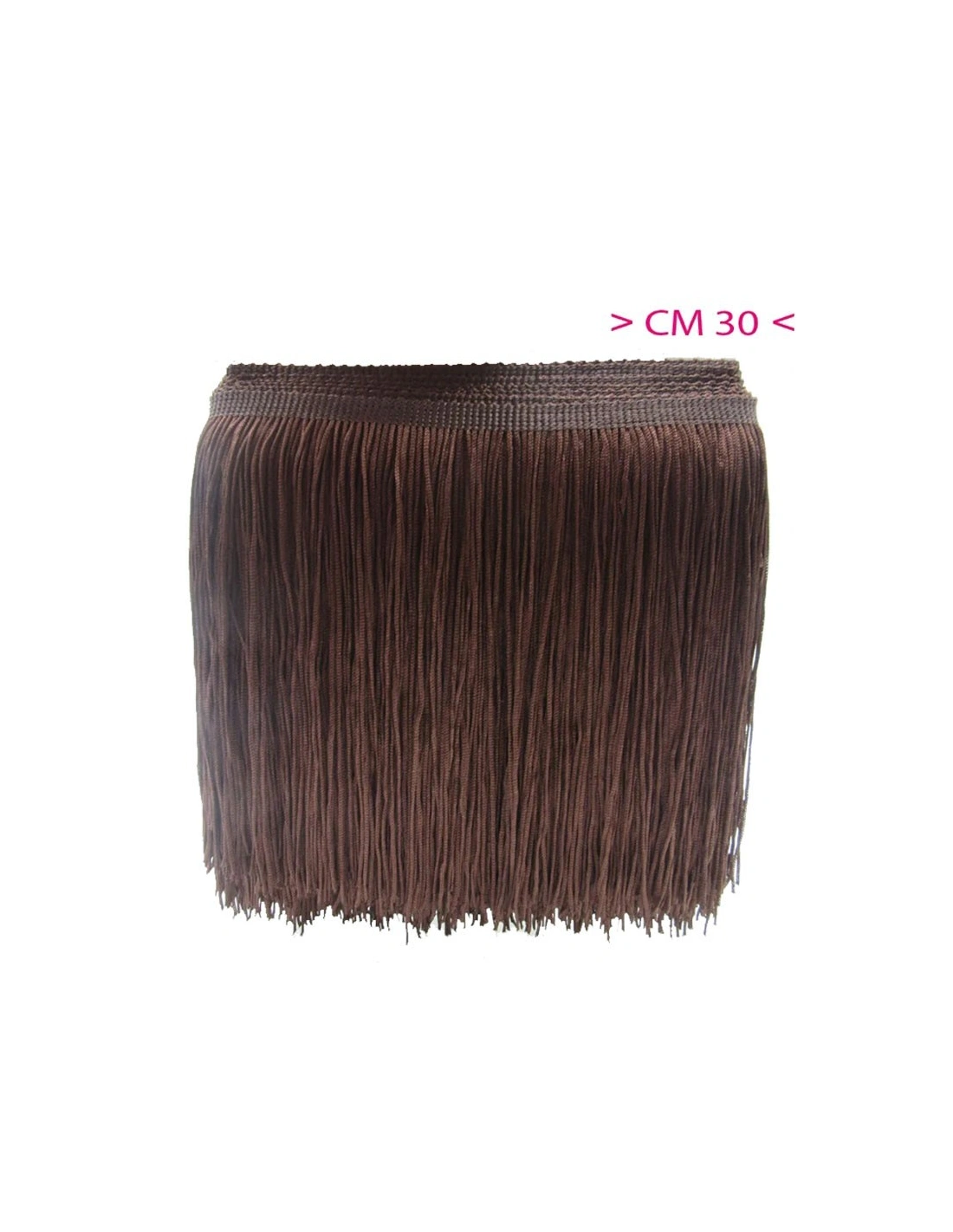 Tripolino Fringe cm 30 Chocolate - Pack of 1 mt.