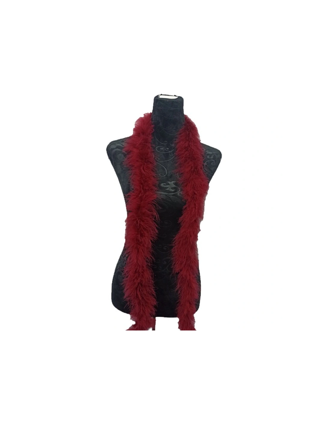 Marabou Feathers Bordeaux - Pack 2 mt.