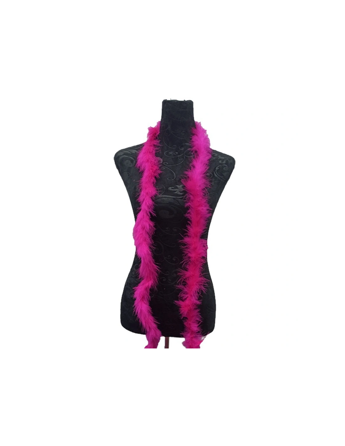 Piume di Marabou Fuchsia - Pacco 2 mt.