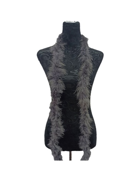 Marabou Feathers Grey - Pack 2 mt.