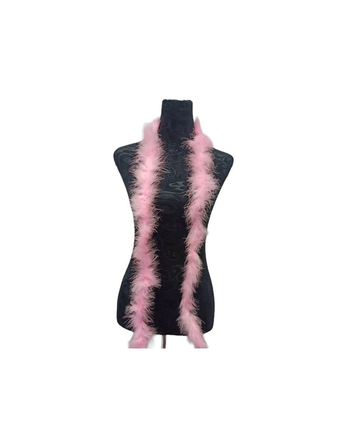 Piume di Marabou Rosa Baby - Pacco 2 mt.