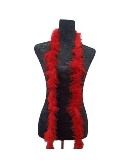 Marabou Feathers Red - Pack 2 mt.