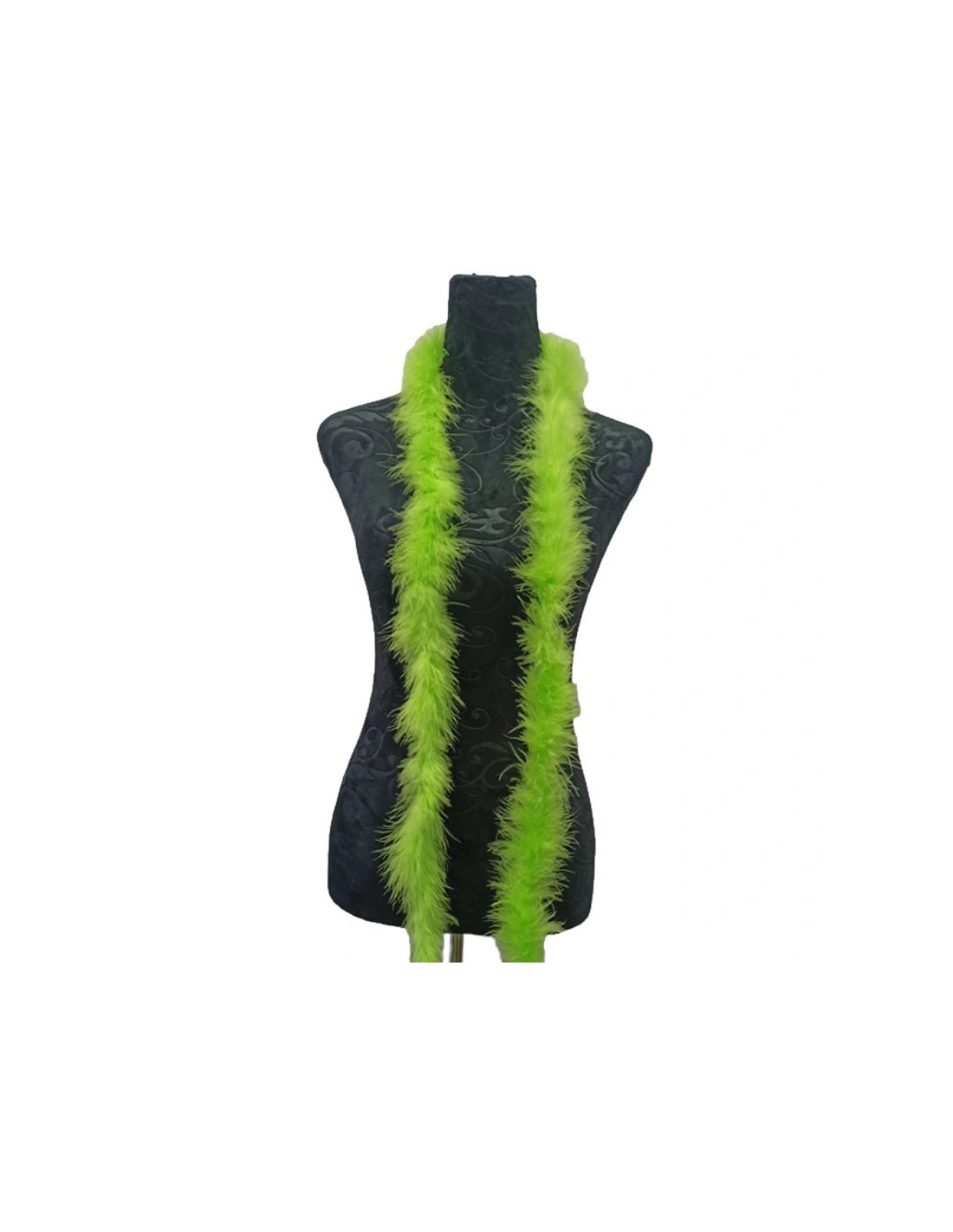 Marabou Feathers Green Fluo- Pack 2 mt.