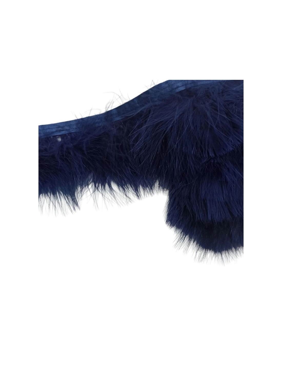 Frange da cucire con Piume Montana pacco - 1MT.