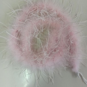 Boa Ostrich Feather Rose -... 2