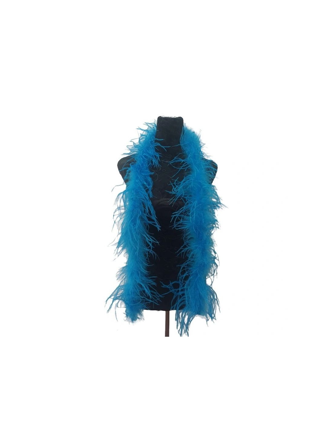 Boa Ostrich Feather Turquoise - Pack of 2 mt.