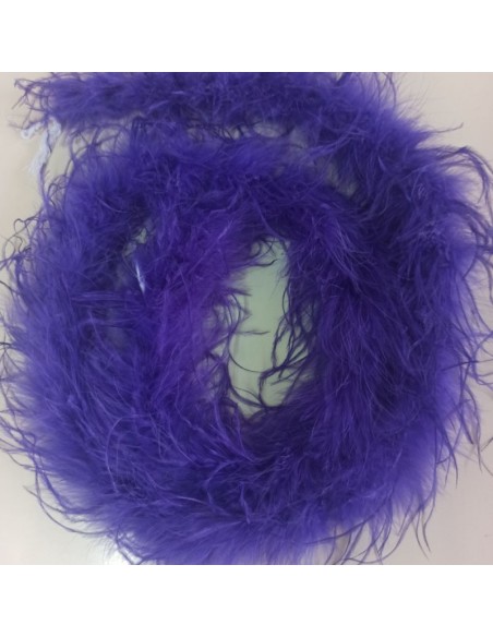 Boa Ostrich Feather Violet - Pack of 2 mt.