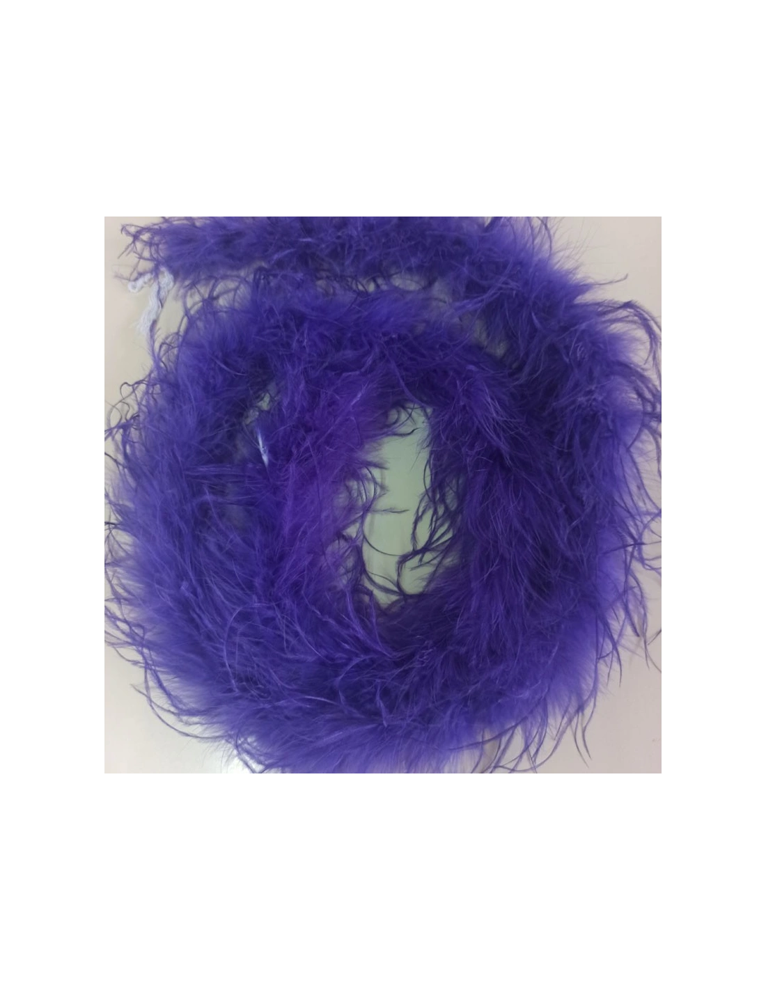 Boa Ostrich Feather Violet - Pack of 2 mt.