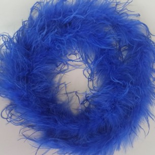 Boa Piume di Struzzo Royal Blu - Pacco 2 mt. 2