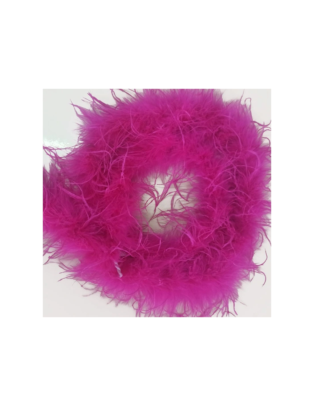 Boa Piume di Struzzo Fuchsia - Pacco 2 mt.