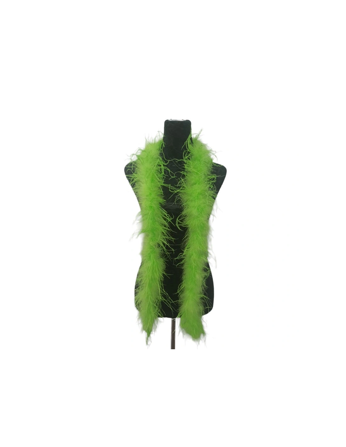 Boa Ostrich Feather Acid Green - Pack of 2 mt.