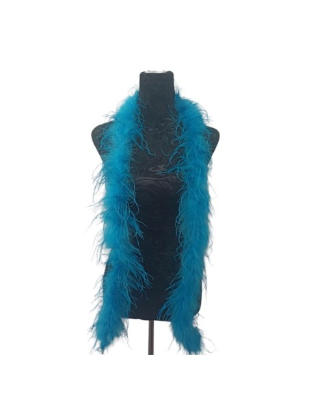 Boa Ostrich Feather Bluette - Pack of 2 mt.