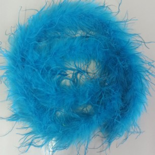 Boa Ostrich Feather Bluette... 2