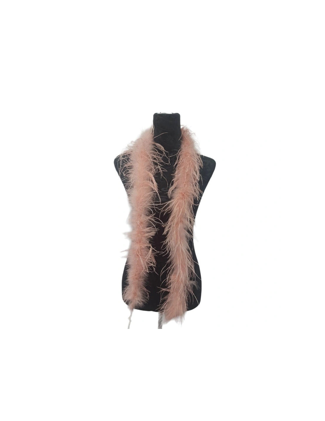 Boa Ostrich Feather Rosa Antique - Pack of 2 mt.