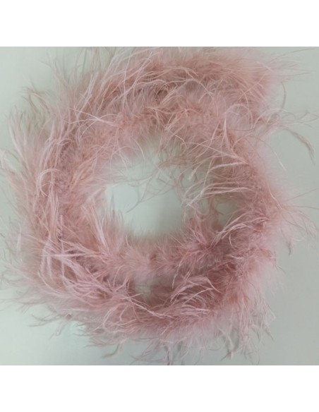 Boa Ostrich Feather Rosa Antique - Pack of 2 mt.