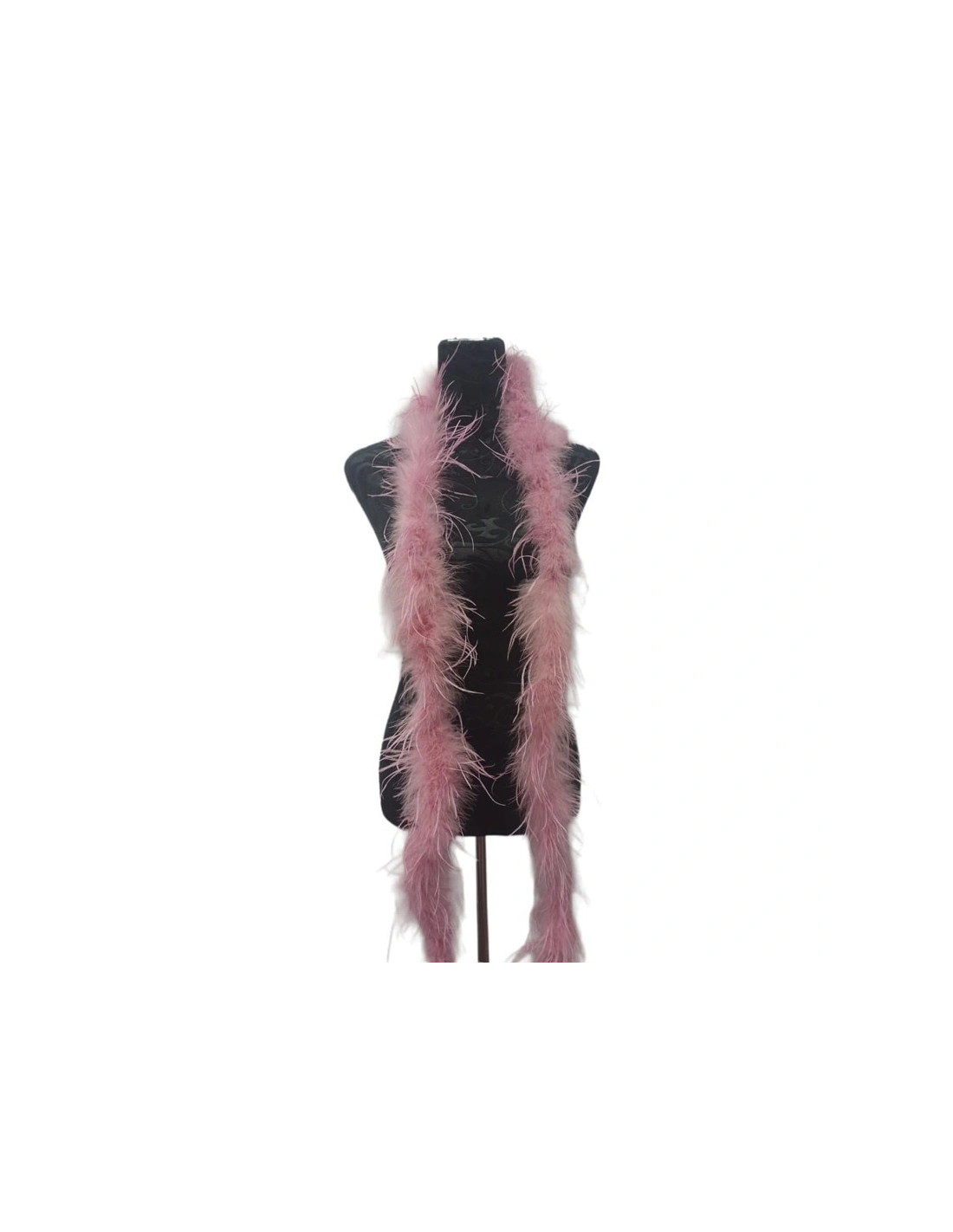 Boa Ostrich Feather Pink Alive - Pack of 2 mt.