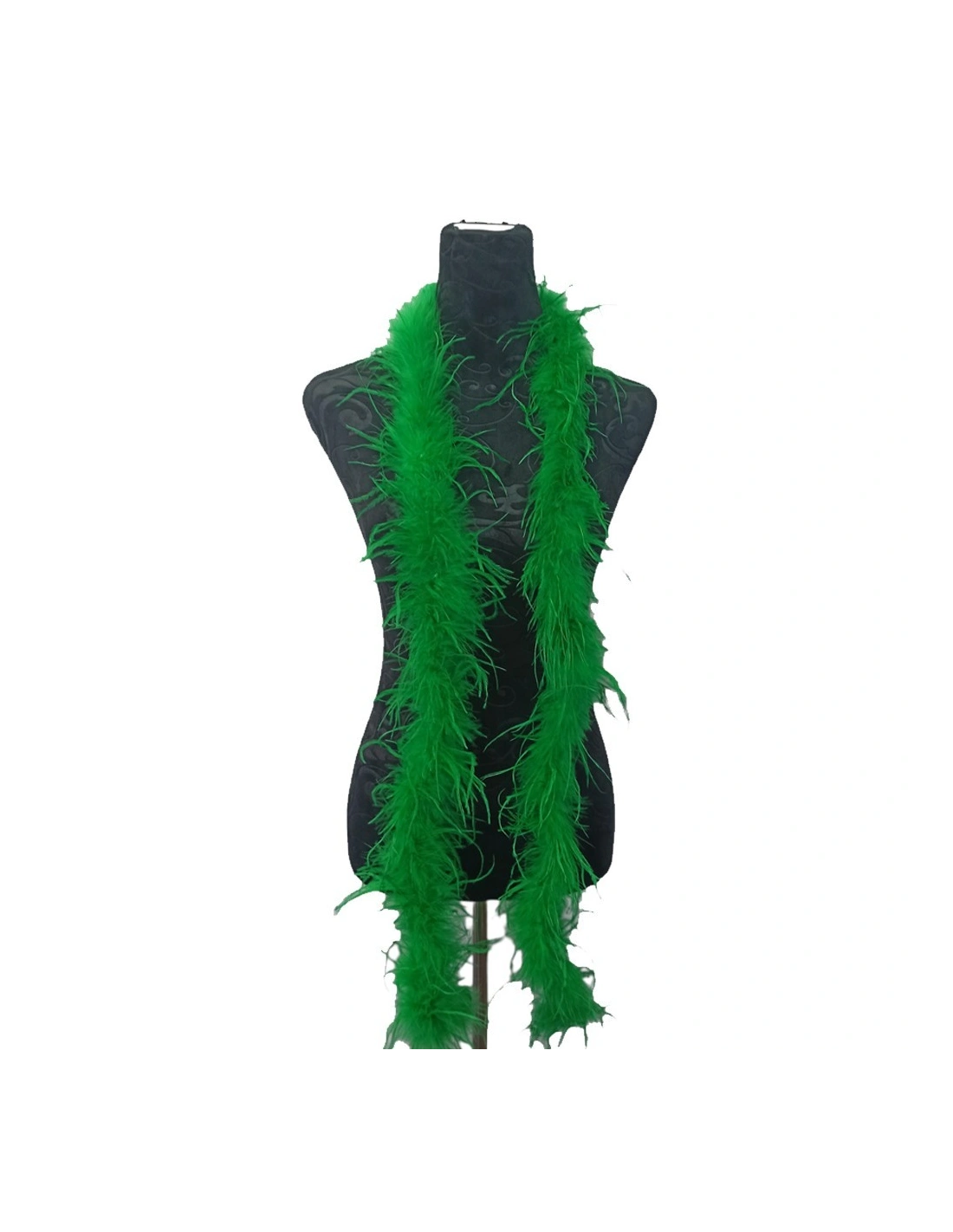 Boa Ostrich Feather Flag Green - Pack of 2 mt.