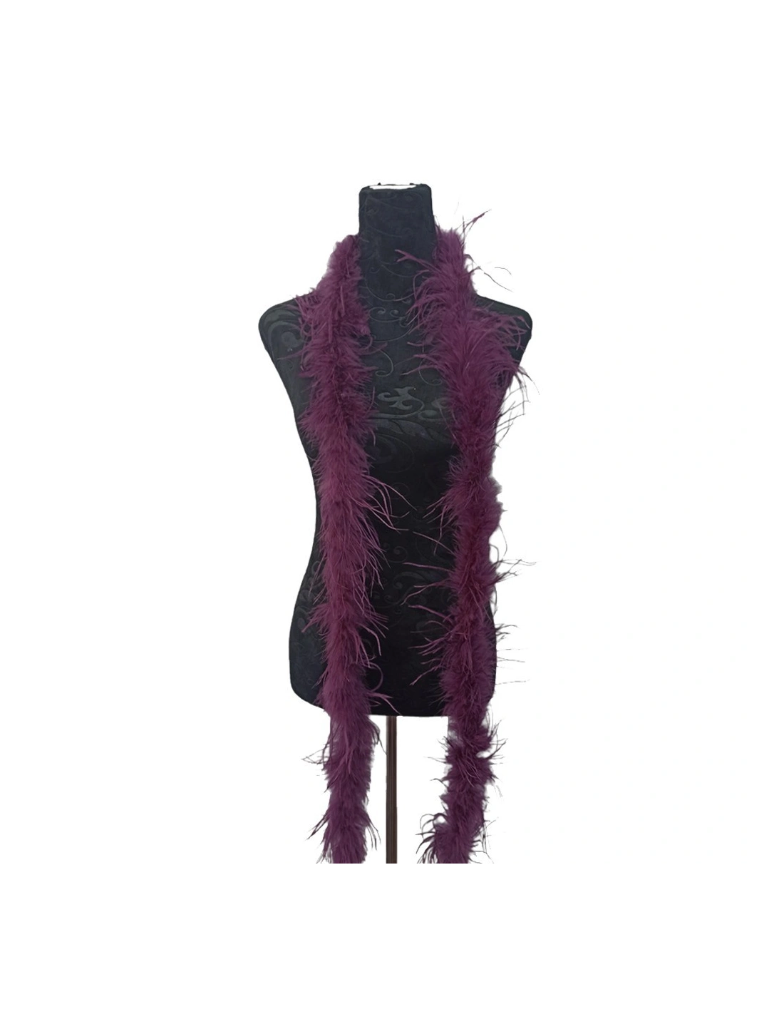 Boa Ostrich Feather Amethyst - Pack of 2 mt.