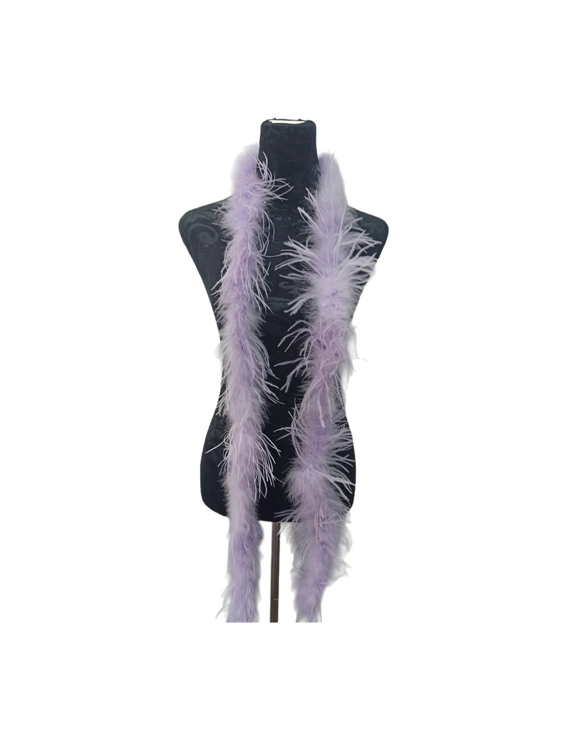 Boa Ostrich Feather Lavender - Pack of 2 mt.