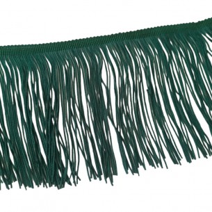 Frangia in Tripolino cm 15 Verde Smeraldo - Pacco 1 mt. 2