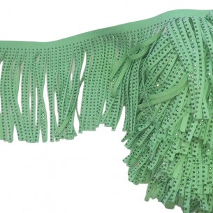 Fringe in Suede Light Green... 2
