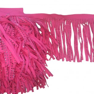 Fringe in Suede Fuchsia... 2