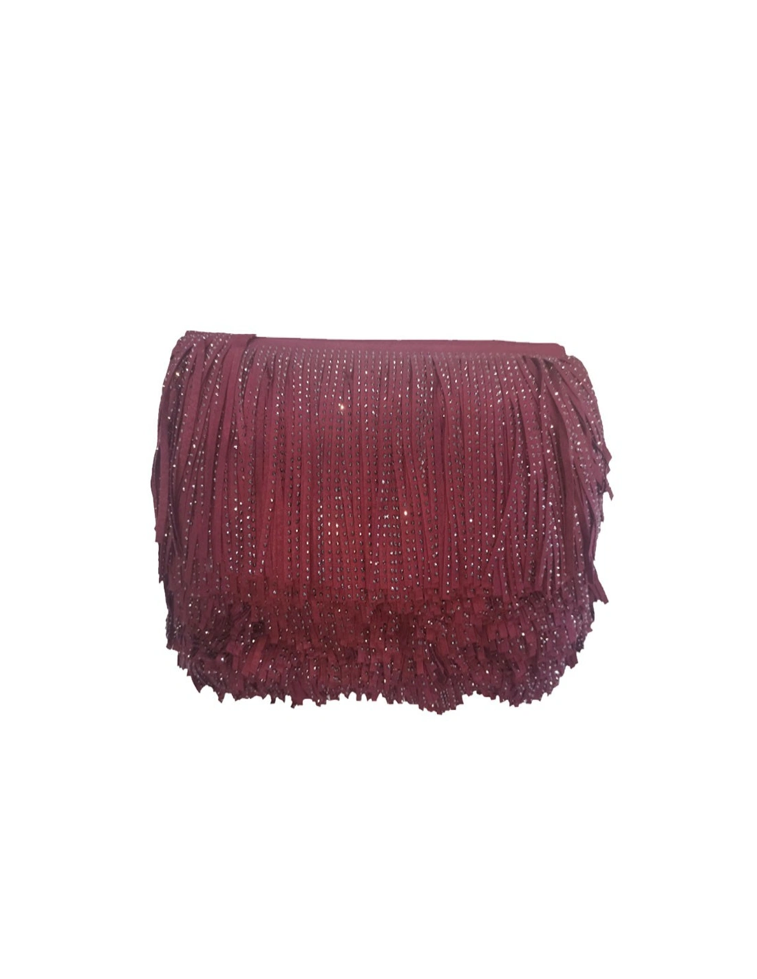 Fringe Sewing Black Ostrich Feathers  Pack - 1MT. - Fringes and Feathers