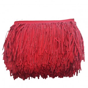 Fringe in Suede Red pack -...