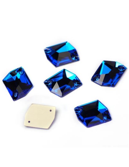 Stone Cosmic mm 20x16 GT Crystal Capri Blue - 1PC - Stone to be sewn all crystal