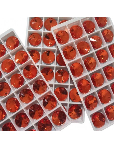 Pietra da Cucire in Cristallo GT Crystal Tondo mm 16 Sun - 1PZ Pietra da Cucire in Cristallo GT Crystal Tondo mm 16 Sun - 1PZ